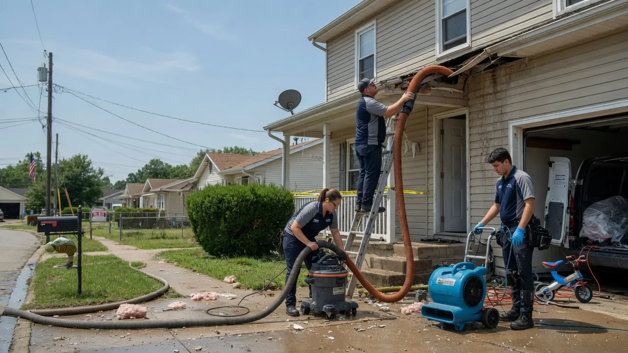 Water Damage Restoration in Fairmount City, PA near me